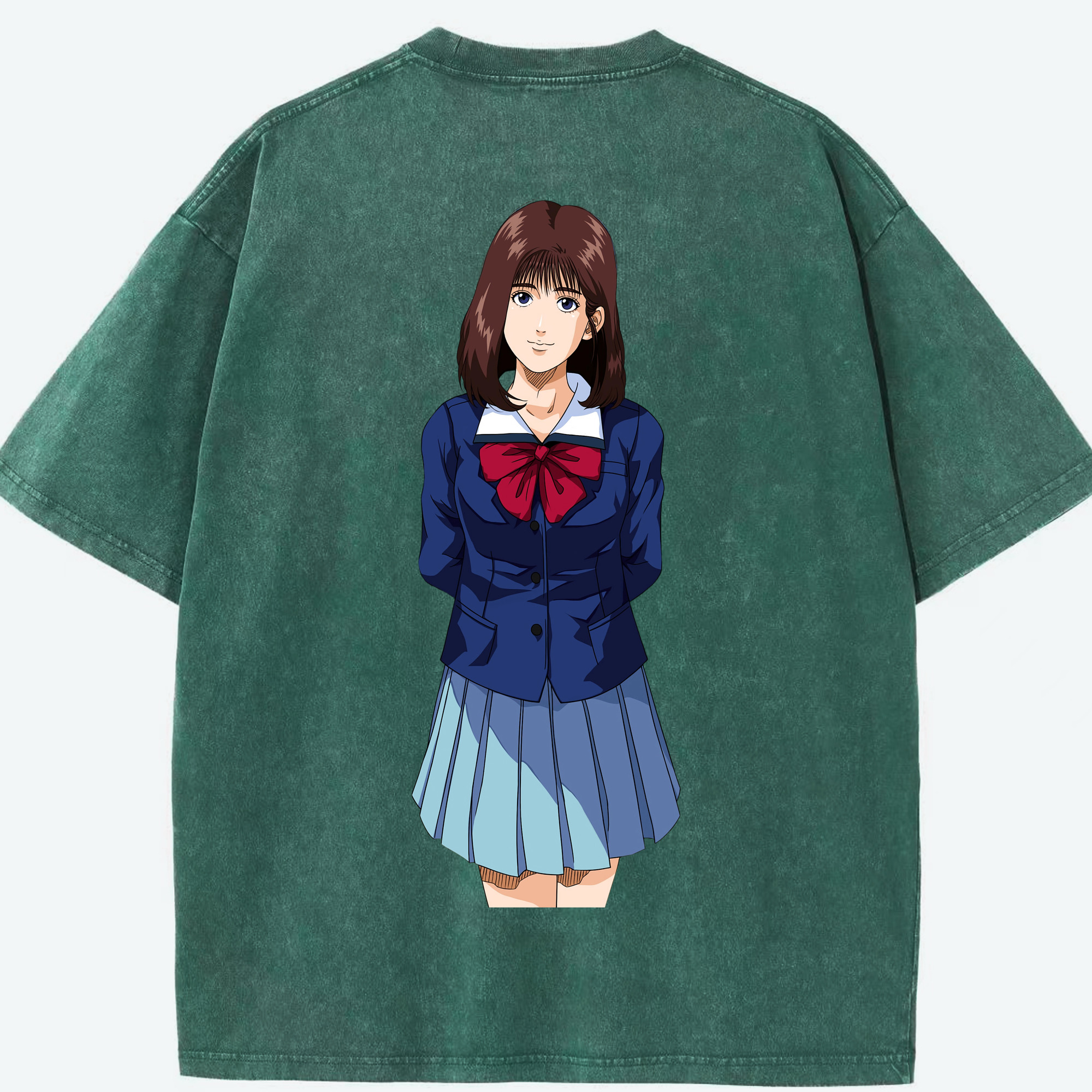 （画像用） SLAM DUNK／スラムダンク 綿100% ヴィンテージ風 半袖Tシャツ（背面プリント）